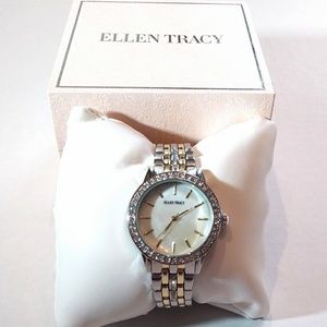Ellen Tracy Accessories - ELLEN TRACY Crystal Embellished Watch Ellen Tracy Accessories - ELLEN TRACY Crystal Embellished Watch